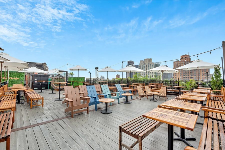 Referencia de una terraza de día