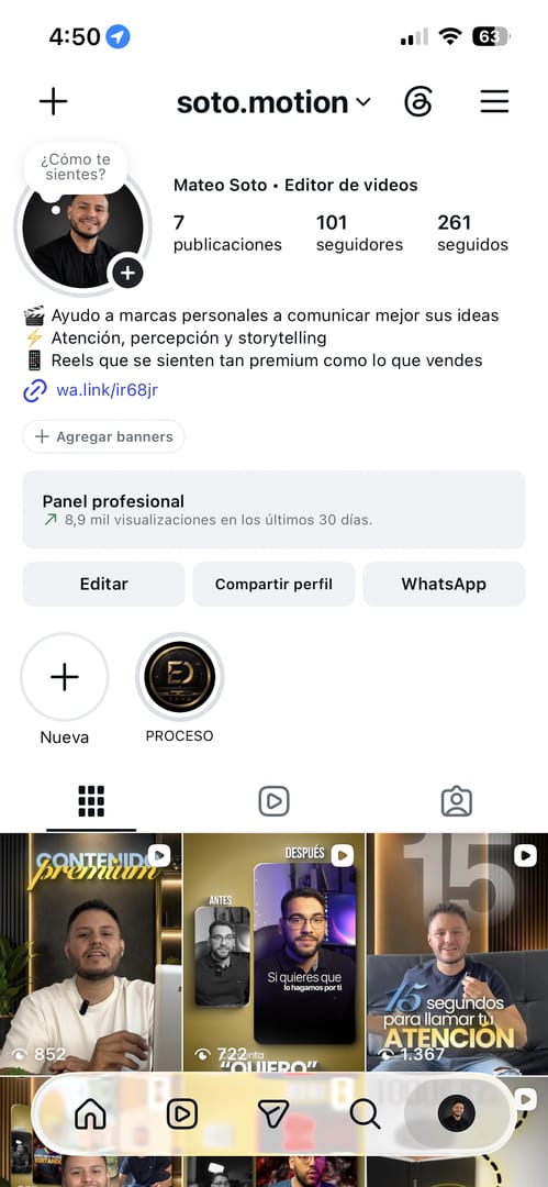 Captura real de la comunidad de Viegas Academy